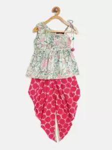 Girls Kurti with Dhoti Pants