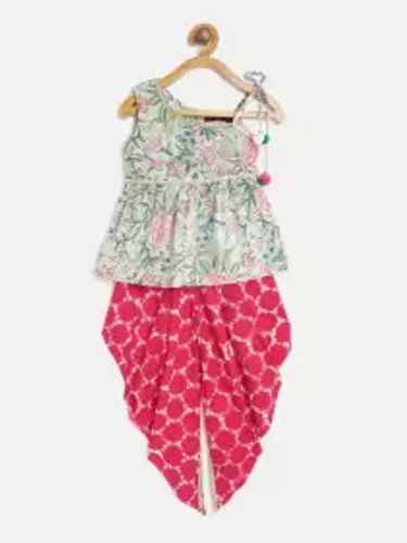 Girls Kurti with Dhoti Pants