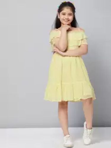 Girl's Chiffon Empire Dress