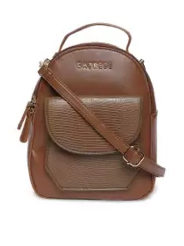 Women Leather Small Backpack