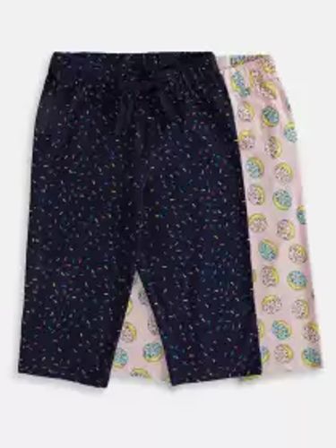 Girls Pack of 2 Cotton Capris